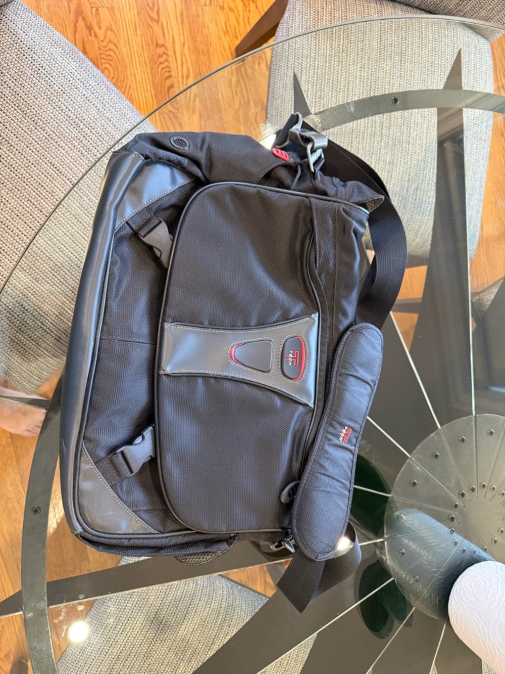 Black Men's Messenger Laptop Bag by TUMI-style